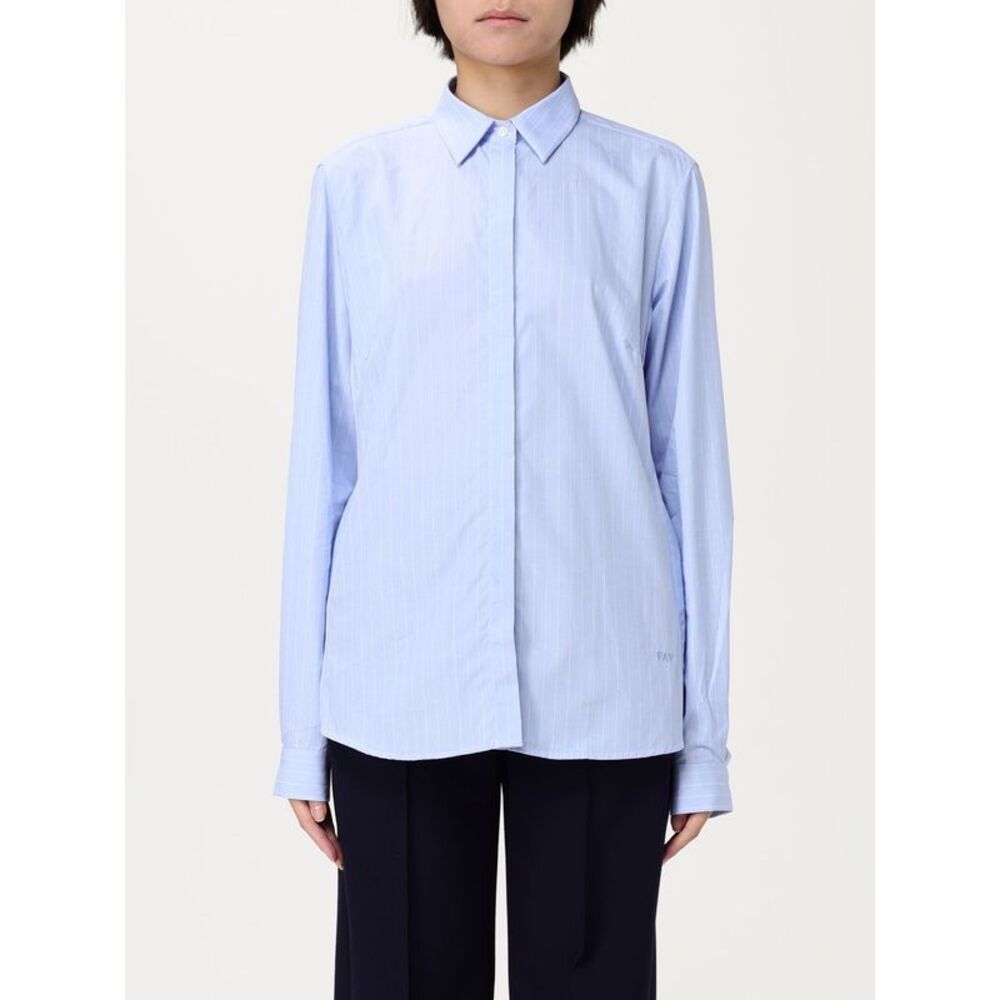 Fay Shirt Woman Gnawed Blue